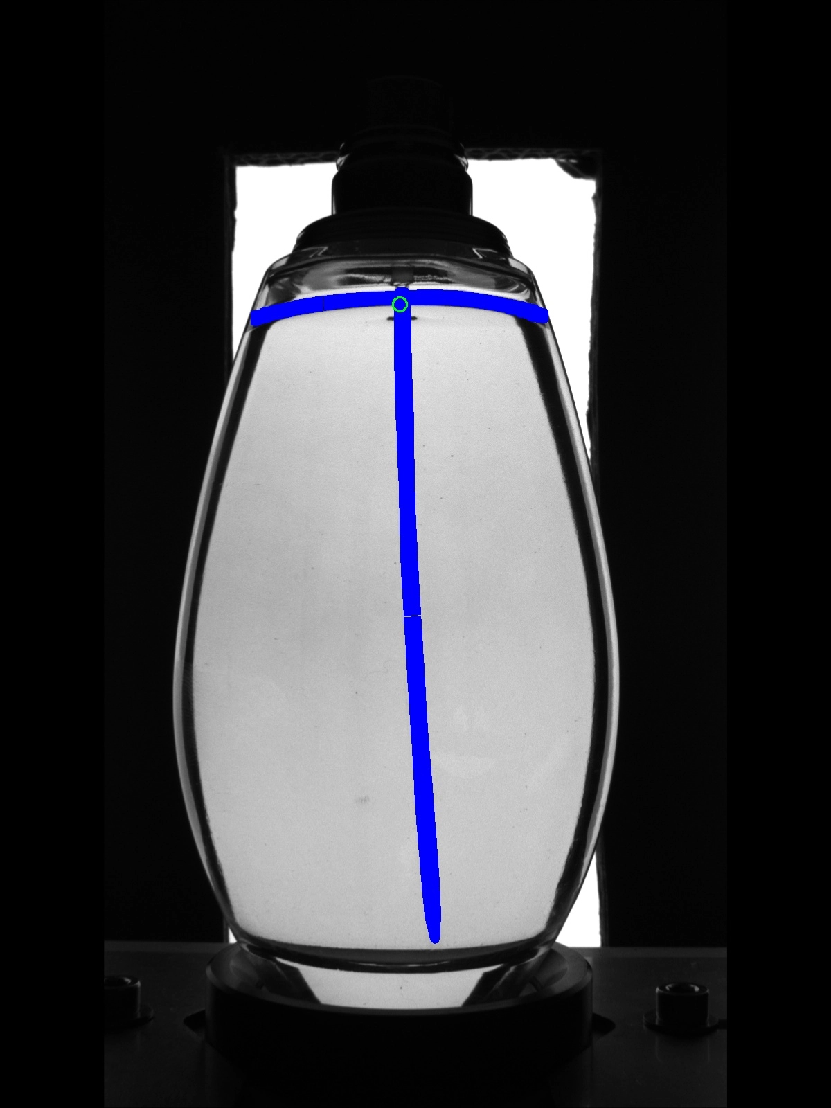 Flacon col allongé - Tube détecté Detectron