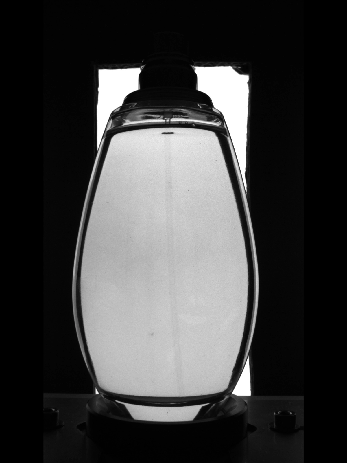 Flacon col allongé - Tube invisible