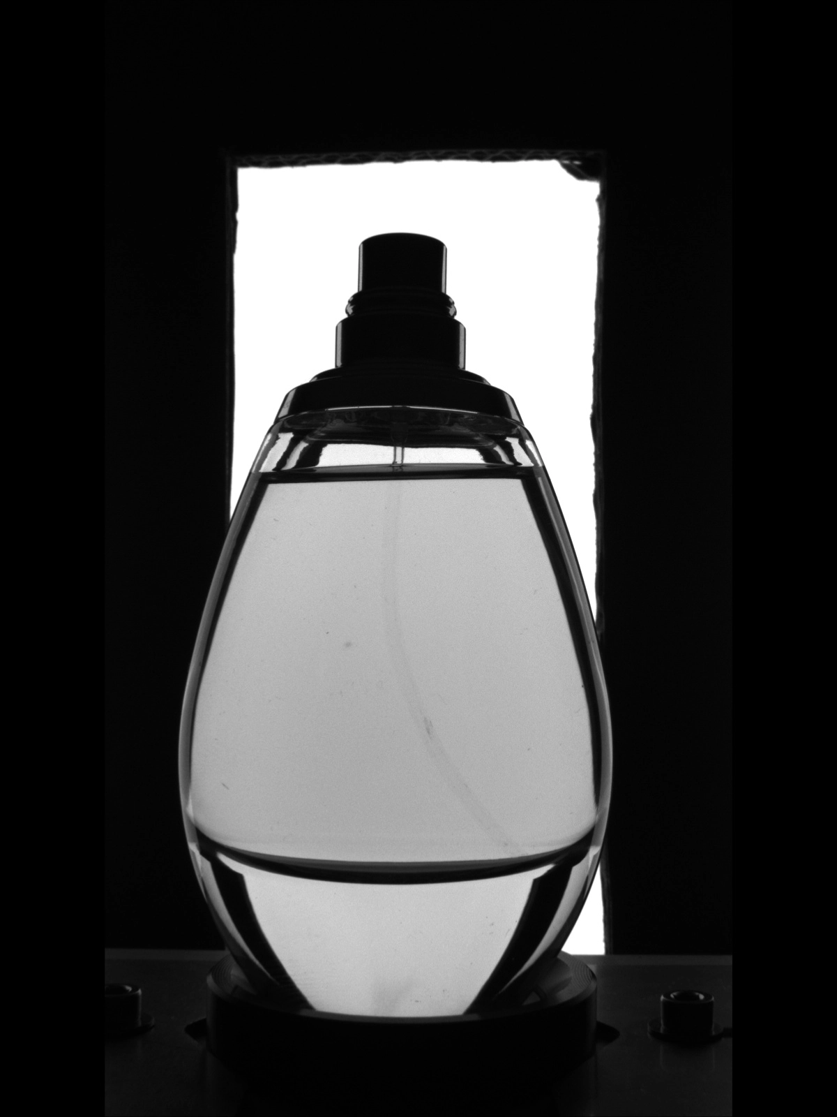 Flacon ovale - Tube plongeur invisible sans IA